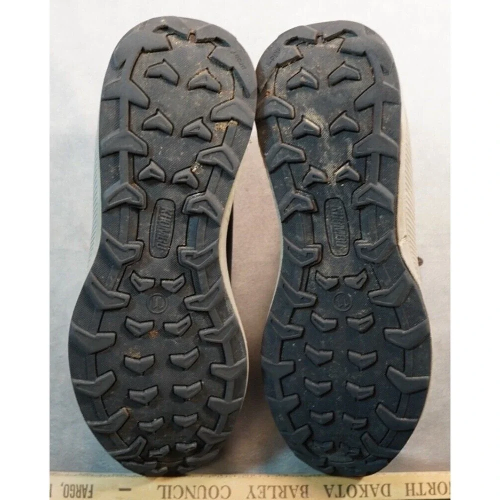 KHOMBU 1323899‎ NICK BROWN FAUX LEATHER HIKING ANKLE MENS 11M BOOTS